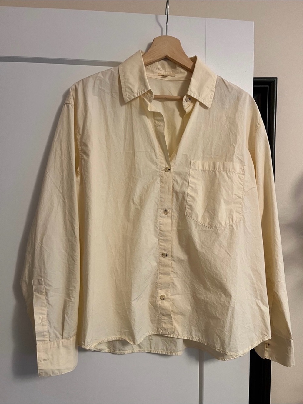 Donni butter yellow pop shirt